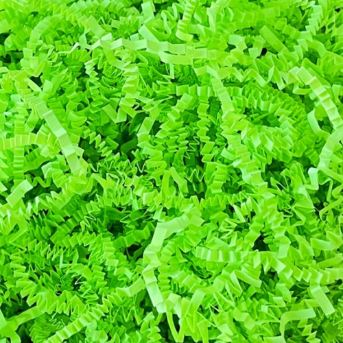 Hediye Zigzag Kırpık Kutu Dolgu Kağıdı 100 GR  Neon Yeşil