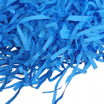 Hediye Zigzag Kırpık Kutu Dolgu Kağıdı 100 GR Mavi Hediye Zigzag Kırpık Kutu Dolgu Kağıdı 100 GR Mavi