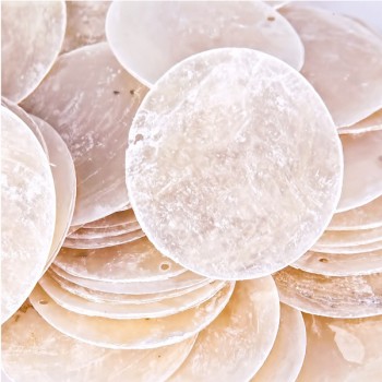 Pul Sedef-5 Cm Çap Tek Delikli  - 1 KG