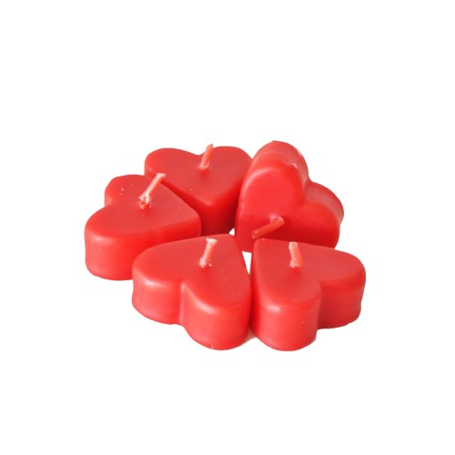 Kalpli Yüzen  Mum 3 CM Asetat Kutulu 5 li