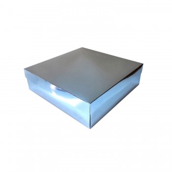 Komple Karton Kutu 30X30X10 CM - 10 Adet  Gümüş
