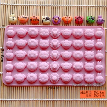 Silikon Kek Kalıp Çikolata Minik Hayvan Figürleri Kalıbı Şeker Hamuru Jelibon Kalıbı 45 li Silikon Kek Kalıp Çikolata Minik Hayvan Figürleri Kalıbı Şeker Hamuru Jelibon Kalıbı 45 li