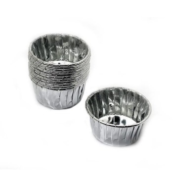 Cupcake Kalıbı Orta Boy 50*39 Sufle-Muffin Kek Kalıbı - 50 Adet Gümüş Cupcake Kalıbı Orta Boy 50*39 Sufle-Muffin Kek Kalıbı - 50 Adet Gümüş