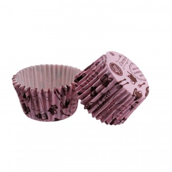 Cupcake Kalıbı Pet Kapsül Kek Kalıbı 52X45 MM - 100 Adet Mutfak Desenli Cupcake Kalıbı Pet Kapsül Kek Kalıbı 52X45 MM - 100 Adet Mutfak Desenli