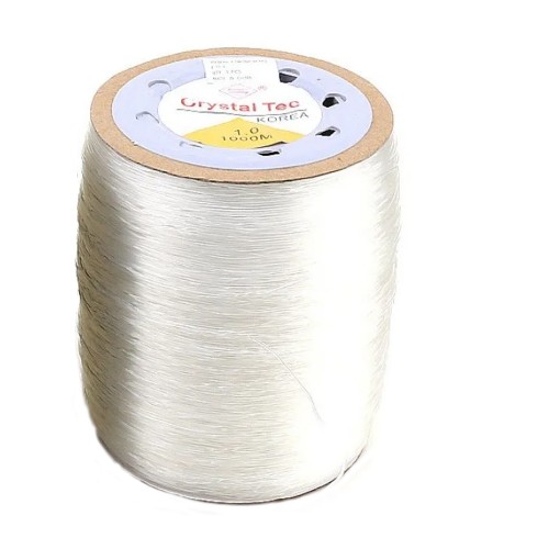 Esnek Misina İp 0.6 MM - 500 Metre  Şeffaf