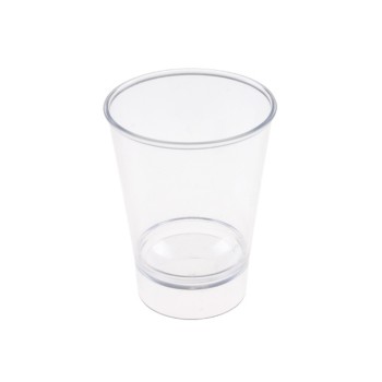 Kristal  Akrilik Shot Bardağı Şeffaf 50 CC - 12 Adet