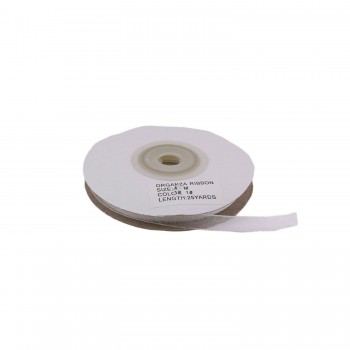 Organze Kurdele 6 MM - 22 Metre Krem Organze Kurdele 6 MM - 22 Metre Krem