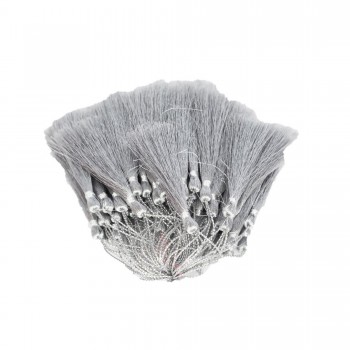 Püskül Simli Ve Parlak - 10 Adet Gümüş Püskül Simli Ve Parlak - 10 Adet Gümüş