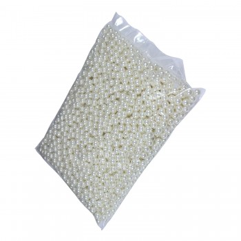 İnci Yuvarlak Delikli Plastik - 500 Grm Krem İnci Yuvarlak Delikli Plastik - 500 Grm Krem