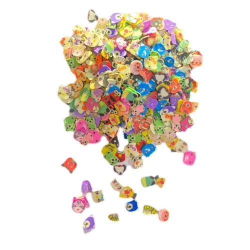 Epoksi Reçine Dolgusu Karışık Glitter Doldu Malzemesi  Figür 100 GR  Yıldız