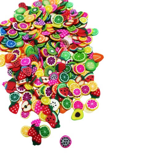 Karışık Glitter Doldu Malzemesi  Epoksi Reçine Dolgusu Figür 5 GR  Karışık  Meyve