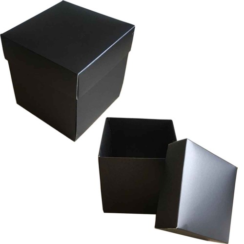 Komple Karton Kutu 15X15x15 - 10 Adet   Siyah