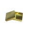 Komple Karton Kutu 10X10x3 CM  - 25 Adet   Gold