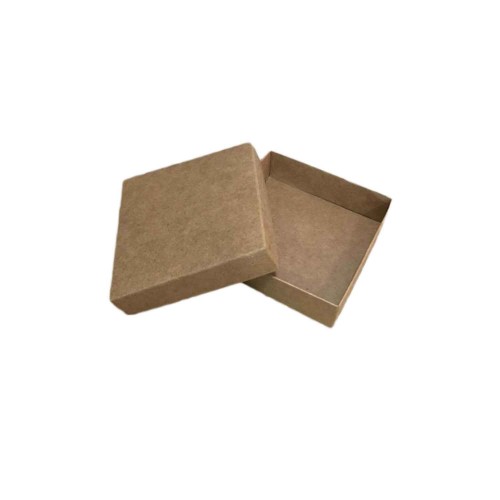 Komple Karton Kutu 10X10x3 CM  - 25 Adet   Kraft