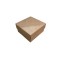 Komple Karton Kutu Düz Renk 10X10x5 CM  - 25 Adet  Kraft