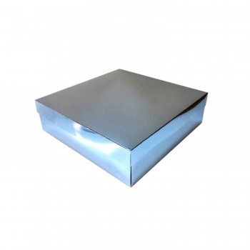Komple Karton Kutu 15X15X3 CM - 10 Adet Gümüş Komple Karton Kutu 15X15X3 CM - 10 Adet Gümüş