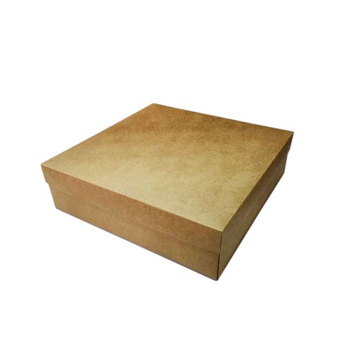 Komple Karton Kutu 15X15X3 CM - 10 Adet  Kraft