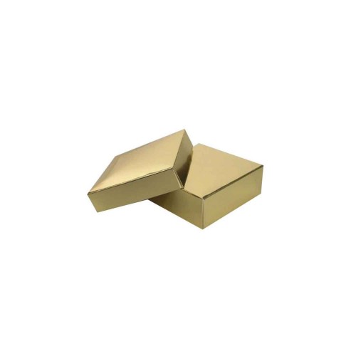 Komple Karton Kutu 5X5X2.2 CM - 50 Adet  Gold