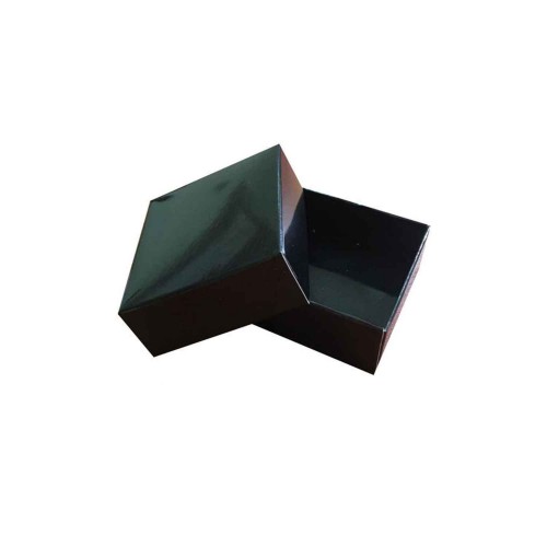 Komple Karton Kutu 5X5X2.2 CM - 50 Adet  Siyah