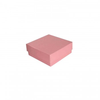 Komple Karton Kutu Düz Renk 8X8X3 CM - 25 Adet Pembe Komple Karton Kutu Düz Renk 8X8X3 CM - 25 Adet Pembe