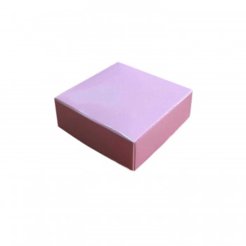 Komple Karton Kutu Düz Renk 6X6X2.5 CM - 25 Adet Pembe Komple Karton Kutu Düz Renk 6X6X2.5 CM - 25 Adet Pembe