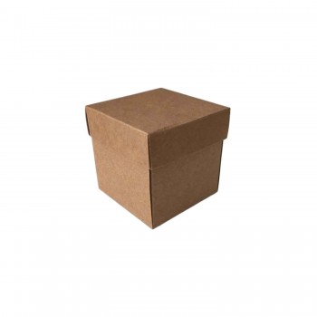 Komple Karton Kutu Düz Renk 6X6X6 CM - 25 Adet Kraft Komple Karton Kutu Düz Renk 6X6X6 CM - 25 Adet Kraft