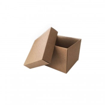 Komple Karton Kutu Düz Renk 8x8x6.5 CM - 25 Adet Kraft Komple Karton Kutu Düz Renk 8x8x6.5 CM - 25 Adet Kraft