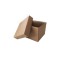 Komple Karton Kutu Düz Renk 8x8x6.5 CM - 25 Adet  Kraft