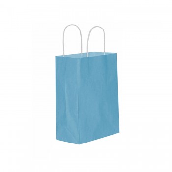 Kağıt Hediye Çantası Düz Renk Battal Boy 31X41 CM - 25 Adet Mavi Kağıt Hediye Çantası Düz Renk Battal Boy 31X41 CM - 25 Adet Mavi