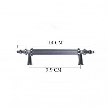 Kulp Silindir Çizgili Zamak Kulp Model 14 CM - 2 Adet Gümüş Kulp Silindir Çizgili Zamak Kulp Model 14 CM - 2 Adet Gümüş