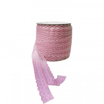 Kurdela Dantelli Çift 2 Katlı 5 Cm - 10 Metre Pudra Kurdela Dantelli Çift 2 Katlı 5 Cm - 10 Metre Pudra