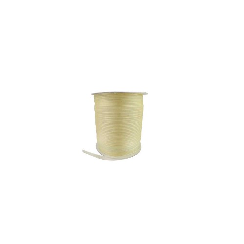 Organze Kurdele 6 MM - 457 Metre  Krem