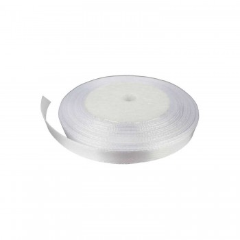 Saten Kurdele Kalın 1 Cm - 240 Metre Beyaz Saten Kurdele Kalın 1 Cm - 240 Metre Beyaz