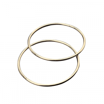 Metal Halka Çanta Halkası 7 CM - 25 Adet  Gold