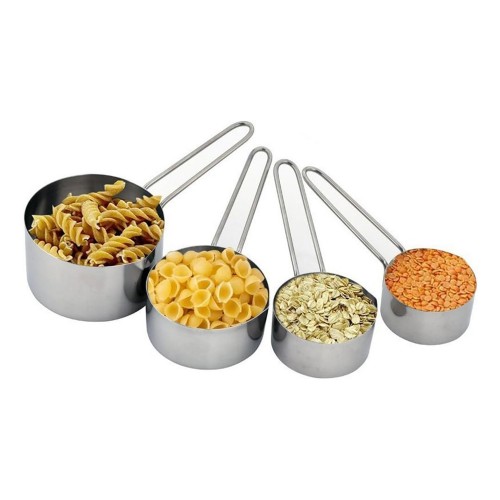 Metal Paslanmaz Ölçü Kaşıkları Ölçek Seti 4 Lü Metal Paslanmaz Ölçü Kaşıkları Ölçek Seti 4 Lü
