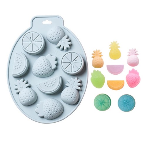 Silikon Meyve Figürleri Şeker Hamuru Ve Jelibon Kalıbı 9 Lu Silikon Meyve Figürleri Şeker Hamuru Ve Jelibon Kalıbı 9 Lu