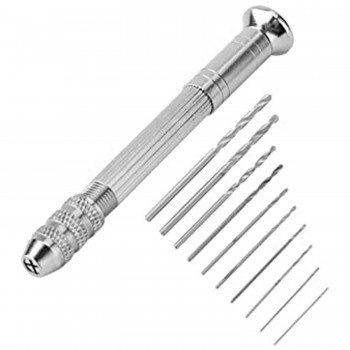 Mini Manuel Hobi El Matkabı İnce Delici Kalem Matkap 10 Uclu Mini Manuel Hobi El Matkabı İnce Delici Kalem Matkap 10 Uclu