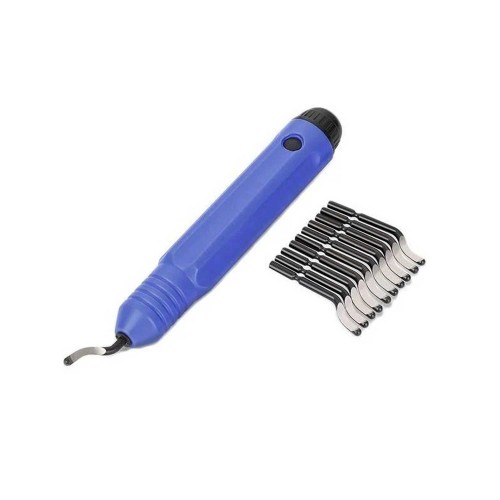 Mini Raspa  El Aleti - Çapak alma Bıçağı Yedek başlık Hediyeli