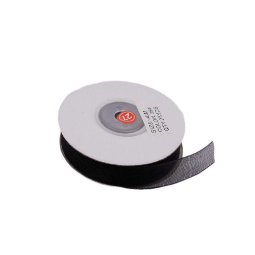 Organze Kurdele 30 MM - 22 Metre  Siyah