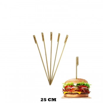 Özel Ahşap Yassı Saplı Çöp Şiş Çubuğu 25 CM - 100 Adet Özel Ahşap Yassı Saplı Çöp Şiş Çubuğu 25 CM - 100 Adet