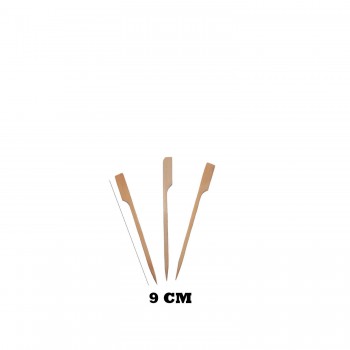 Özel Ahşap Yassı Saplı Çöp Şiş Çubuğu 9 CM - 100 Adet Özel Ahşap Yassı Saplı Çöp Şiş Çubuğu 9 CM - 100 Adet