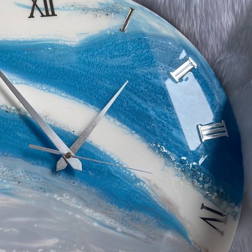 Pleksi Saat Roma Rakamları Seti 3.8 CM  Gold