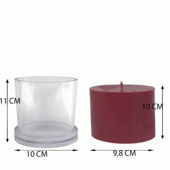 Poli Karbon Mum Kalıbı 6249 Poli Karbon Mum Kalıbı 6249