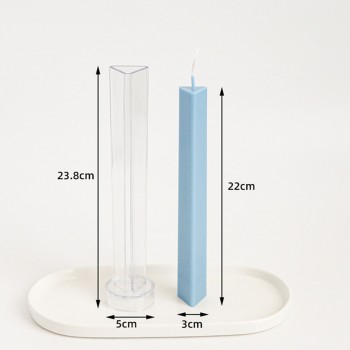 Poli Karbon Mum Kalıbı Mika Sert Plastik Üçgen Şekilli 6241 Poli Karbon Mum Kalıbı Mika Sert Plastik Üçgen Şekilli 6241