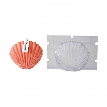 Poli Karbon Sert Plastik Shell Mum Kalıbı Büyük Boy 10X12 CM Poli Karbon Sert Plastik Shell Mum Kalıbı Büyük Boy 10X12 CM