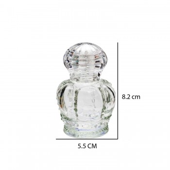 Saray Kapaklı Küçük Cam Şişe 50 CC - 10 Adet Saray Kapaklı Küçük Cam Şişe 50 CC - 10 Adet