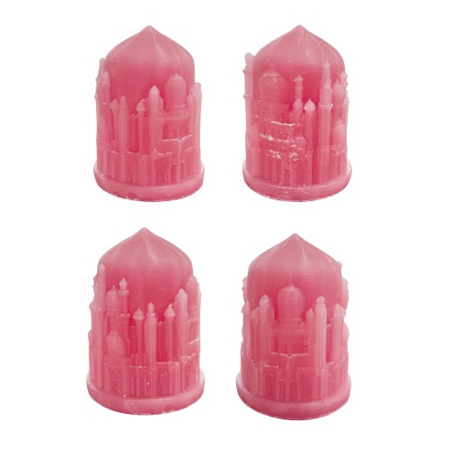 Silikon 3D Cami Motifli Mum Kalıbı