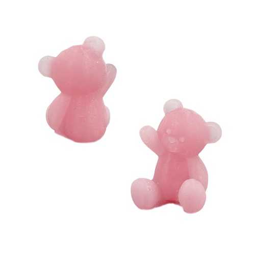 Silikon 3D El Sallayan Sevimli Ayıcık Mum Kalıbı