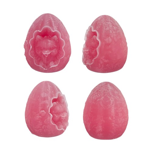 Silikon 3D Hayvan Figürlü Yumurta Mum Kalıbı