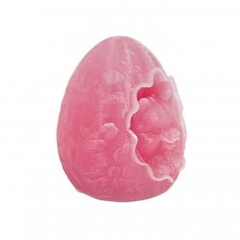 Silikon 3D Hayvan Figürlü Yumurta Mum Kalıbı